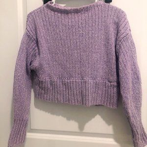 H&M purple sweater
